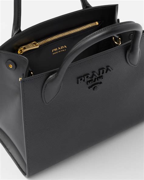 bolso prada milano negro|bolso prada.